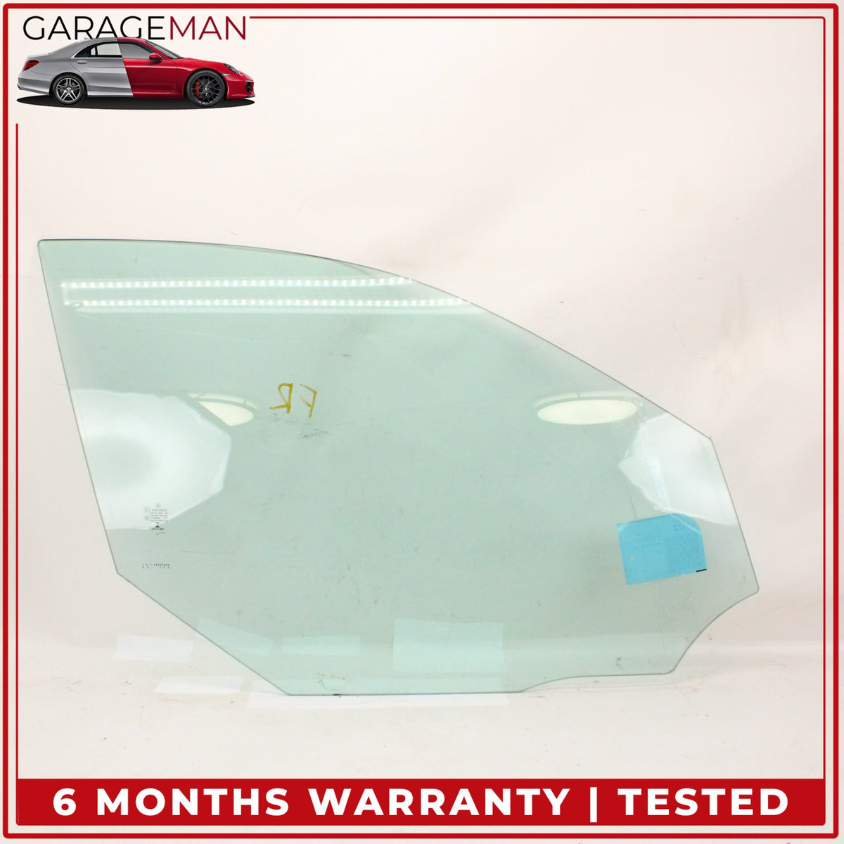 2010-2016 Mercedes W212 E350 Front Right Passenger Side Door Window Glass OEM
