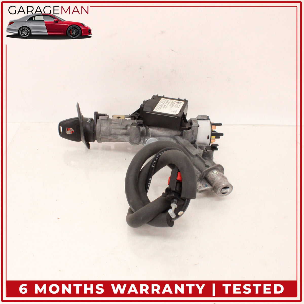 1999-2001 Porsche 911 Engine ECU Immobilizer Module w/ Ignition Lock Housing OEM