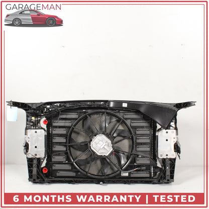 2017-2024 Audi A4 Front Cooling Radiator Core Support Fan Blade Assembly OEM