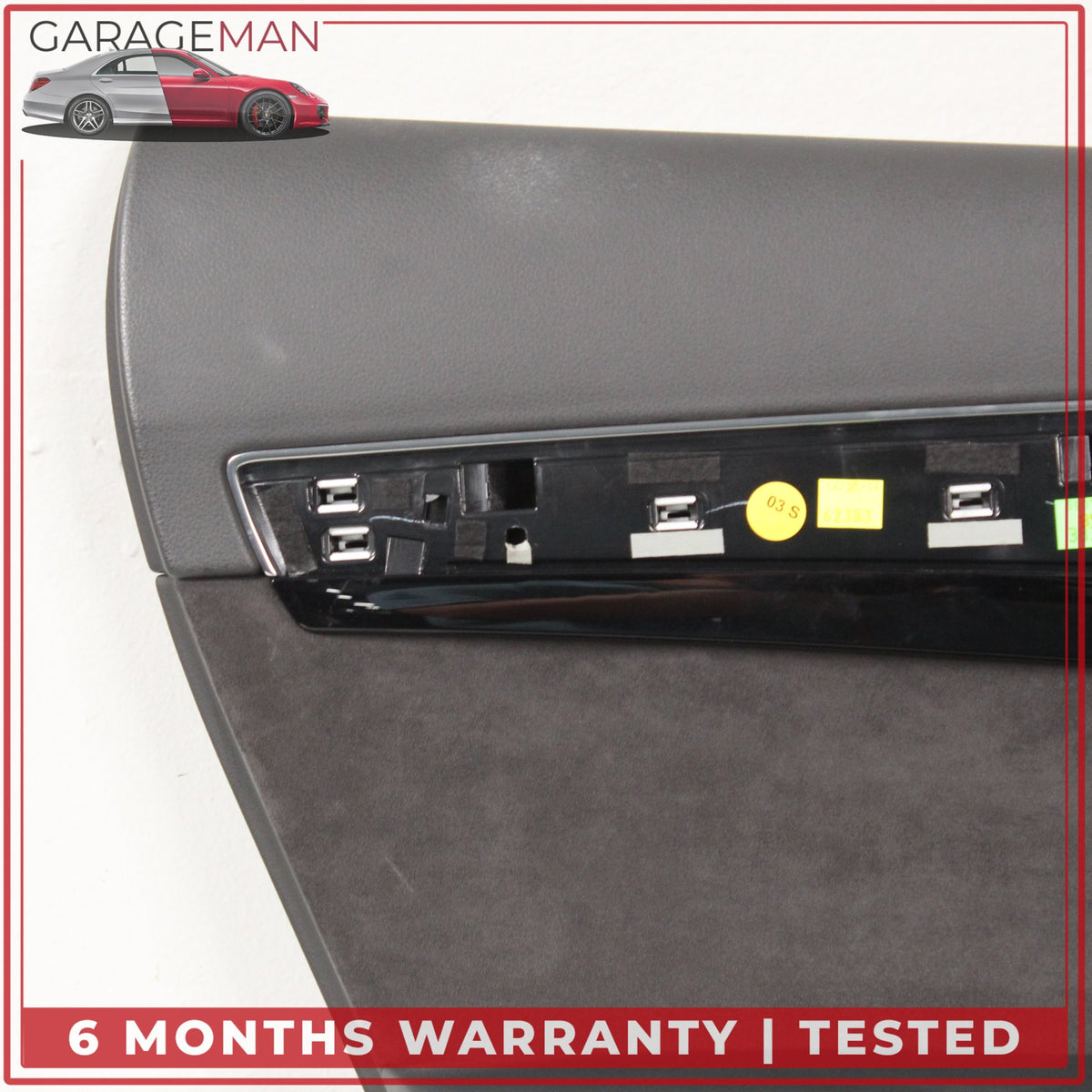 2011-2018 Audi A8 S8 Rear Left Driver Side Interior Door Trim Cover Panel OEM