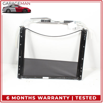 2015-2021 Mercedes W205 C300 Front Panoramic Sunroof Roller Blind Rail Frame OEM
