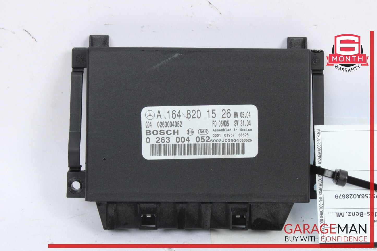 2006-2012 Mercedes ML500 M-Class W164 Parking Aid Control Module 1648201526