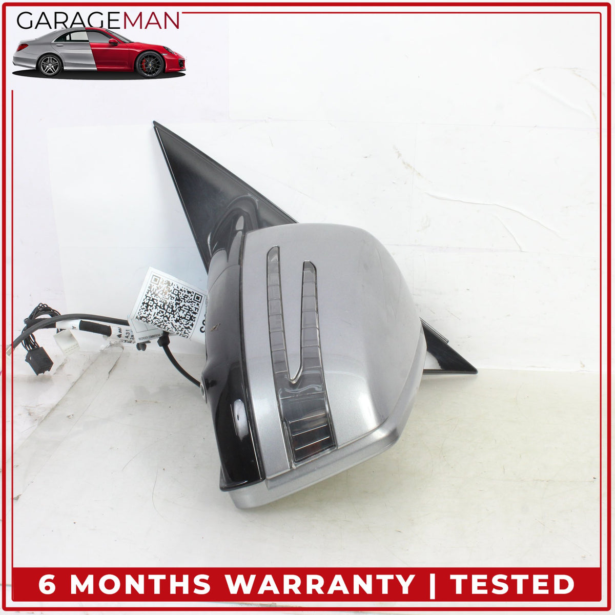 2010-2016 Mercedes W212 E350 Left Rear View Mirror w/ Blind Spot & Camera OEM