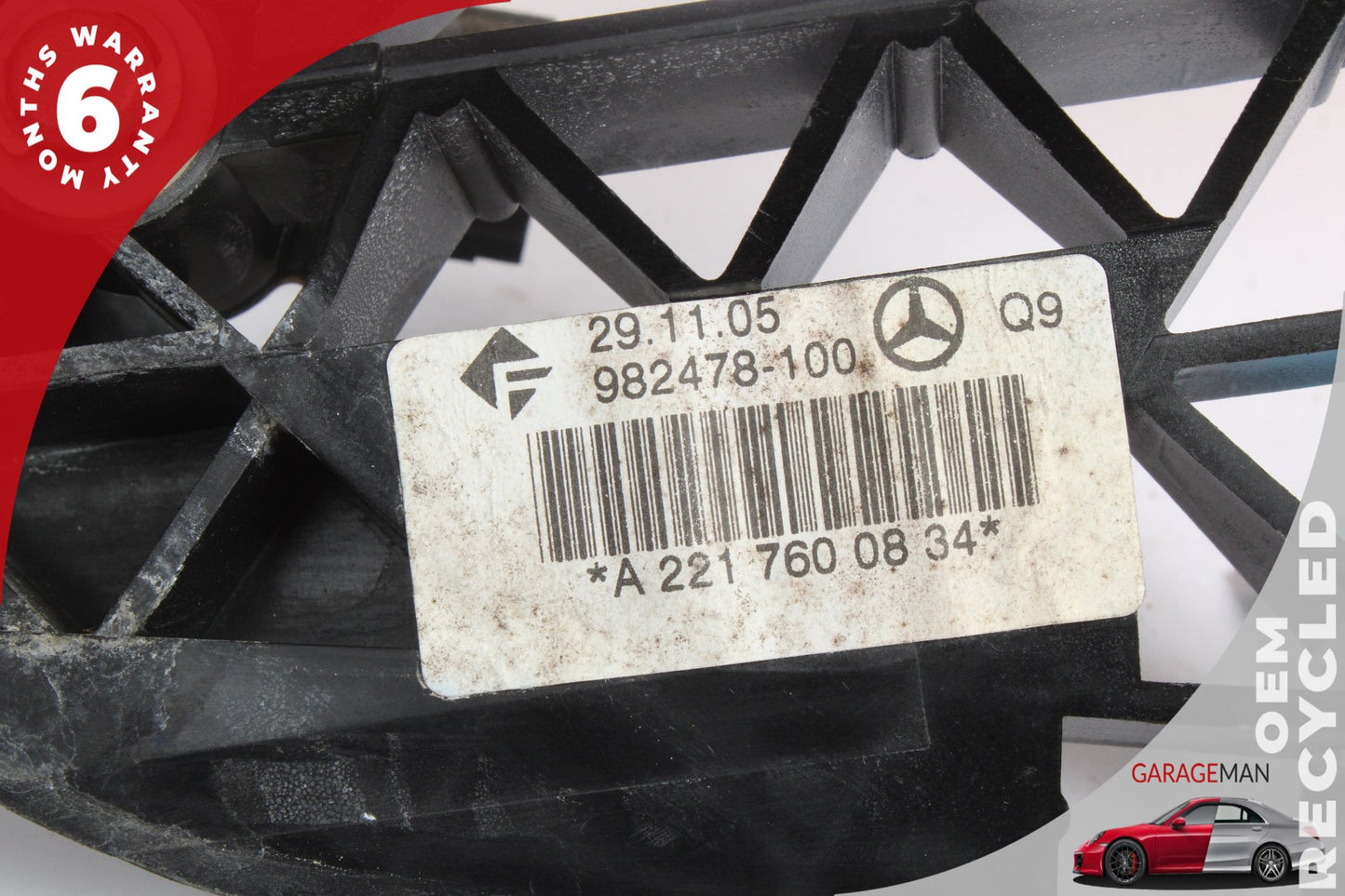 2007-2013 Mercedes W221 S550 Rear Right Side Exterior Door Handle 2217600834 OEM