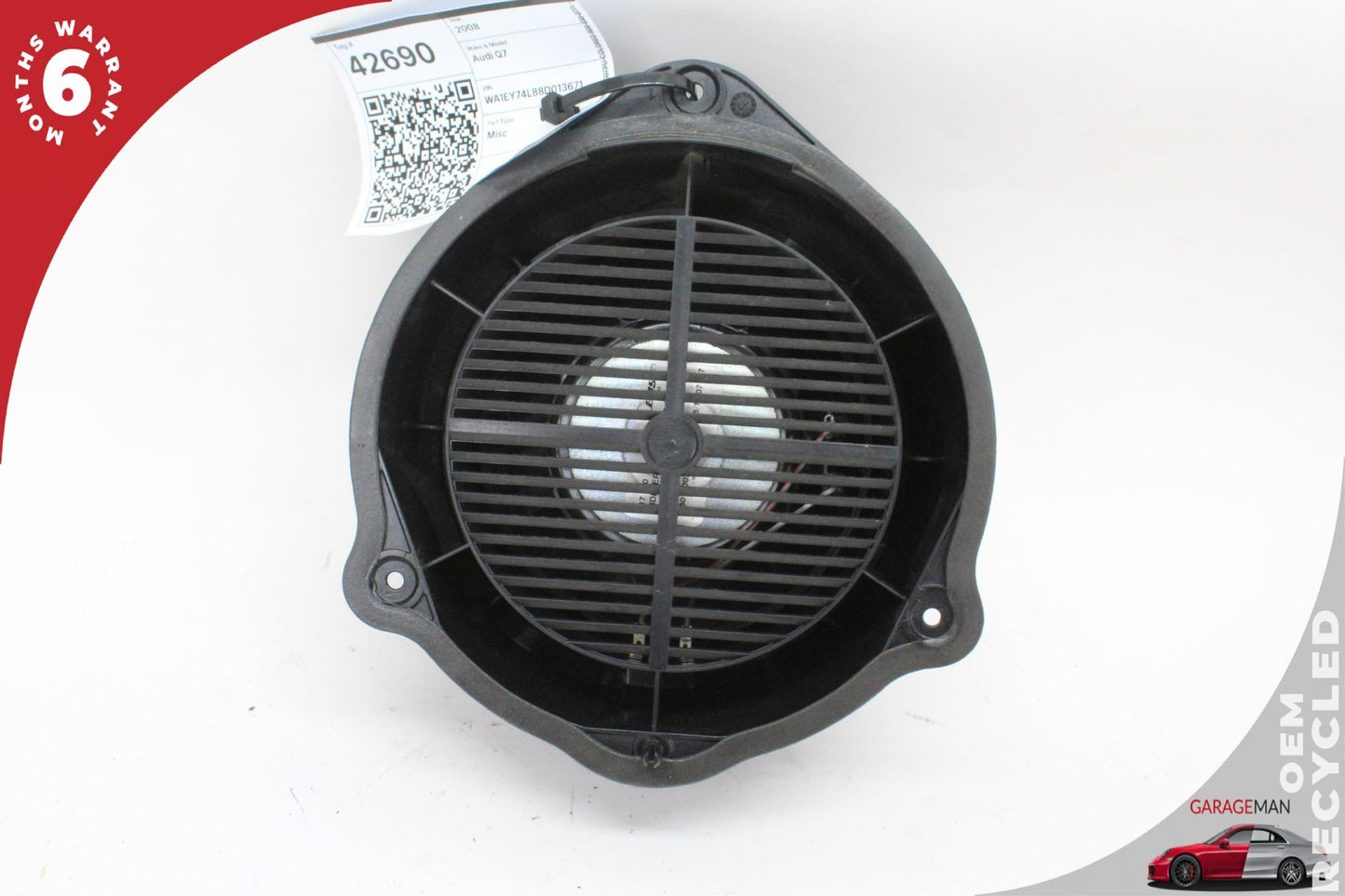 2007-2015 Audi Q7 Rear Left and Right Side Door Speaker Set 4F0035415B OEM
