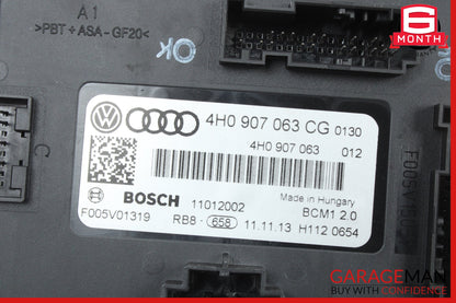 2012-2018 Audi S7 On Board Supply Body Control Module Unit 4H0907063CG OEM