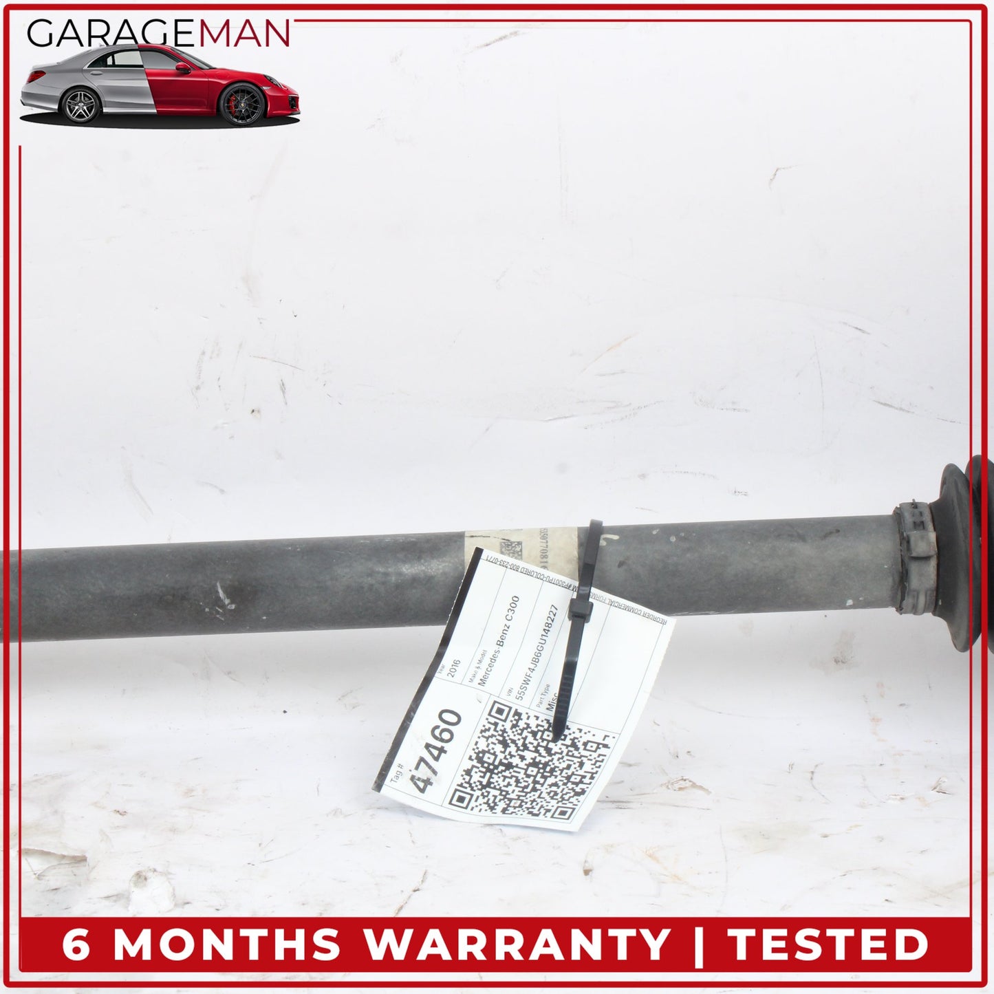 2015-2020 Mercedes W205 C300 Rear Left Driver Side CV Axle Drive Shaft OEM