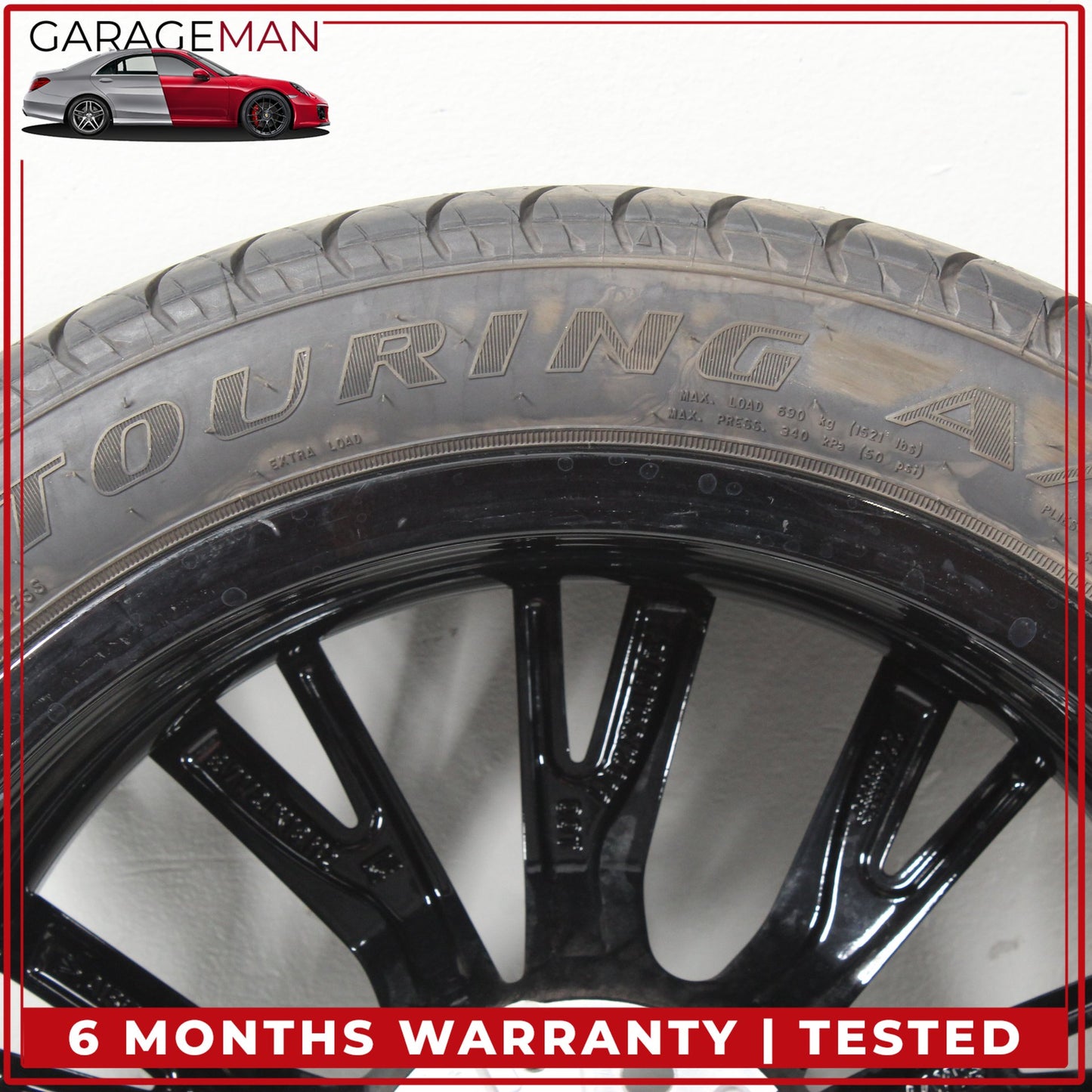 2023-2025 BMW 330i 330e Front or Rear Wheel Rim w/ Tire Black 7.5JX18H2ET25 OEM