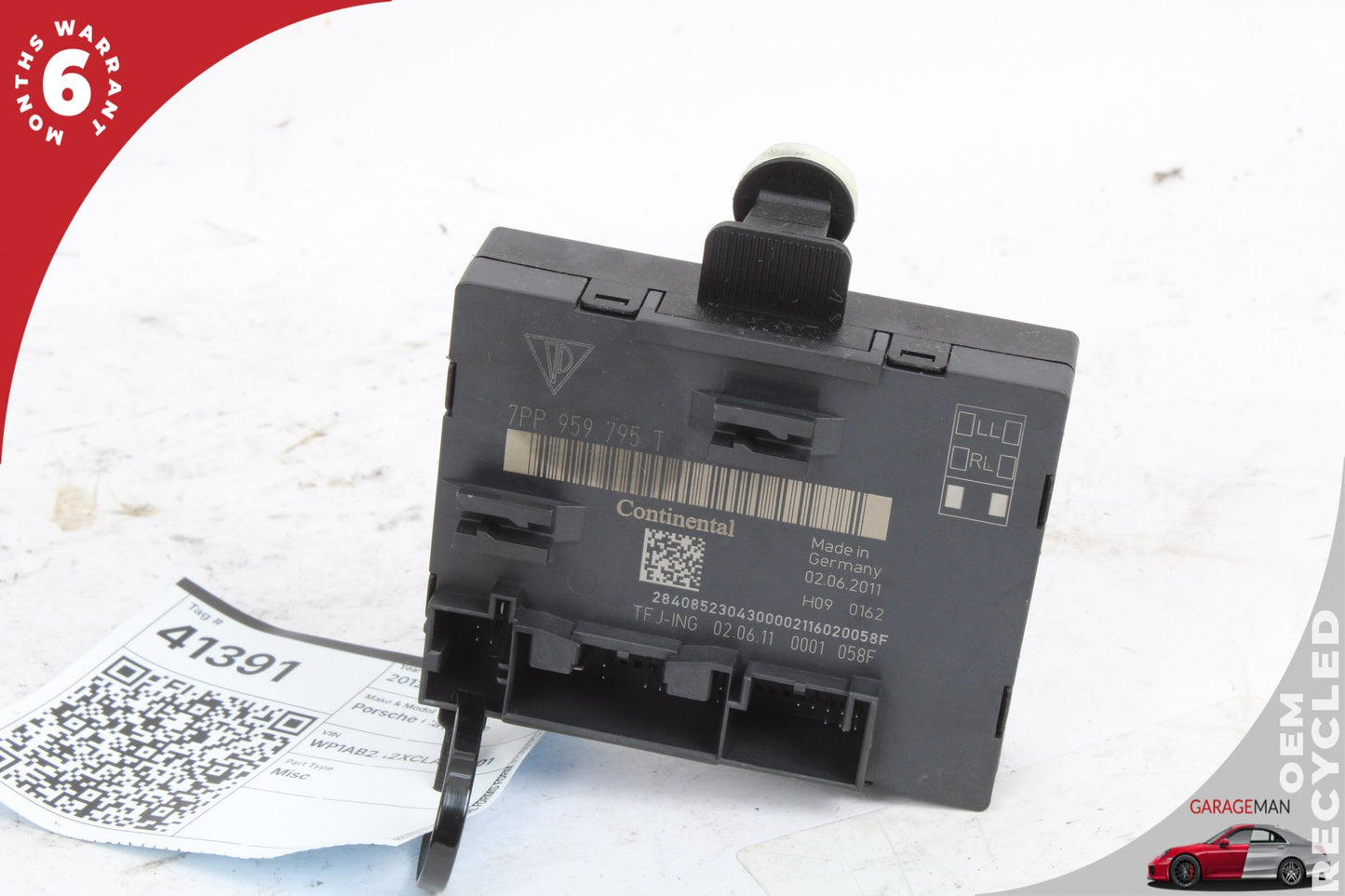 2011-2018 Porsche Cayenne 958 Rear Left or Right Door Control Module 7PP959795T