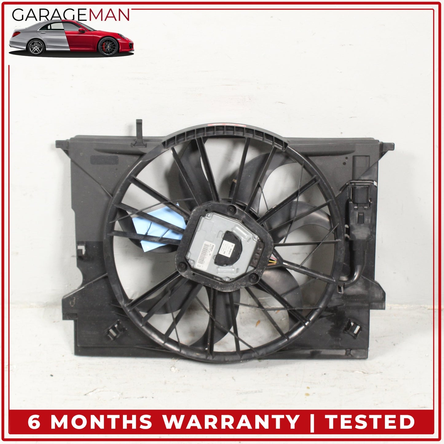2006-2011 Mercedes-Benz CLS500 W219 Engine Radiator Fan Shroud Motor 2115001693 OEM
