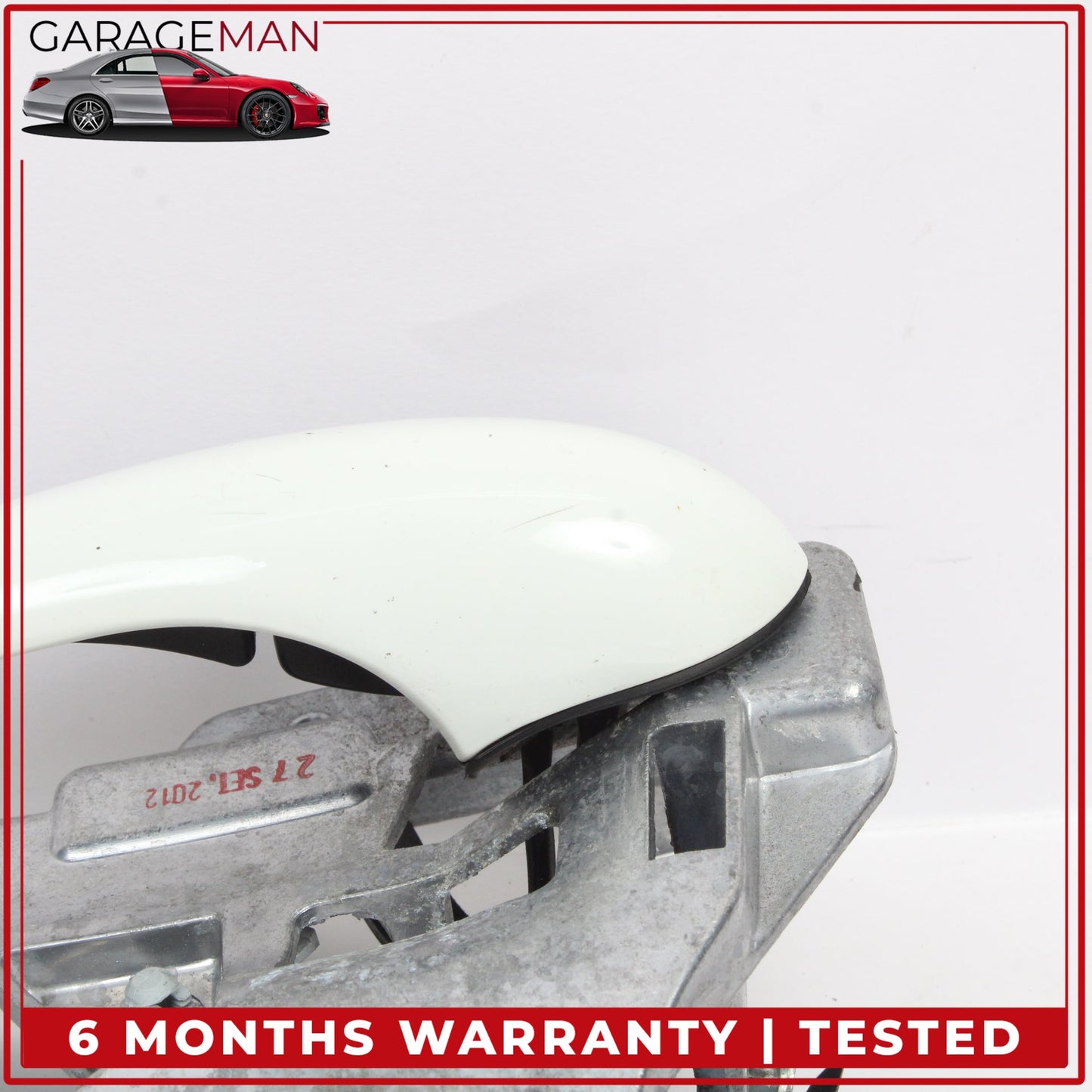 2008-2019 Maserati GranTurismo M145 Front Left Exterior Door Handle White OEM