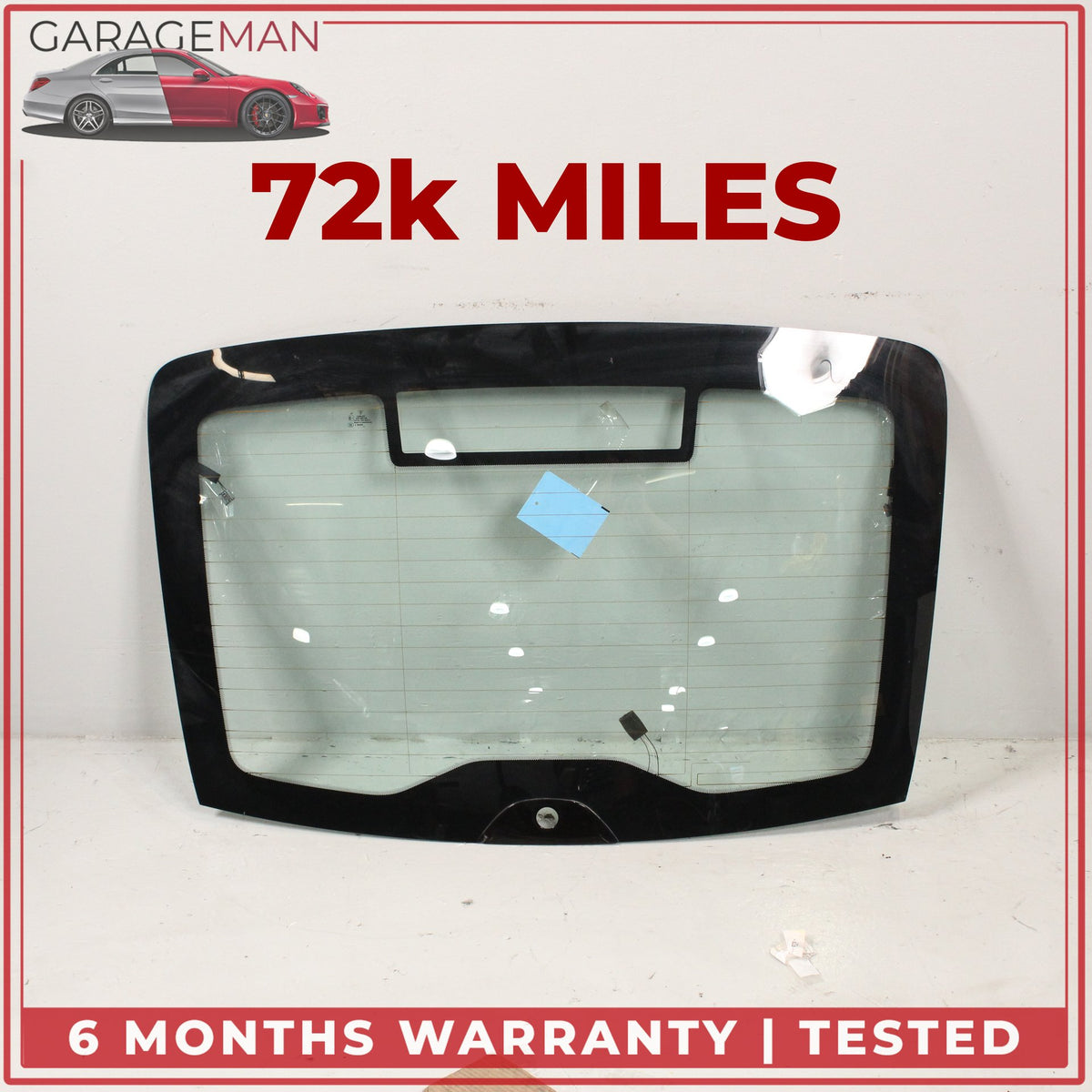2010-2016 Porsche Panamera 970 Rear Back Windshield Window Glass 97054511135 OEM
