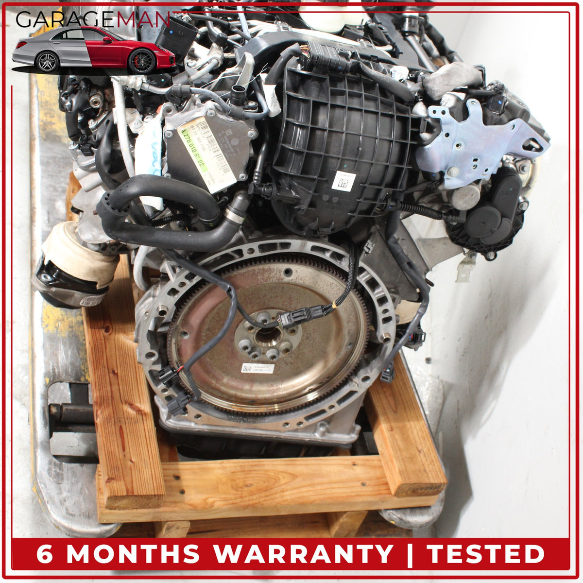 2011-2019 Mercedes X166 GL450 AWD 4.7 V8 Engine Motor Assembly 278928 OEM 156K
