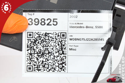 00-02 Mercedes-Benz S500 W220 Front Right Seat Control Module 2208201285