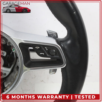 2015-2021 Porsche Cayenne 958 Macan 95B Steering Wheel w/ Paddle Shifters OEM