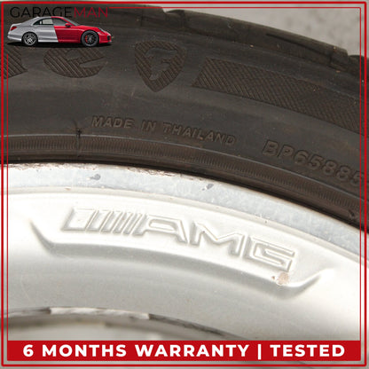 2008-2014 Mercedes W204 Rear Wheel Rim w/ Tire 8.5Jx17H2 ET58 2044014602 OEM