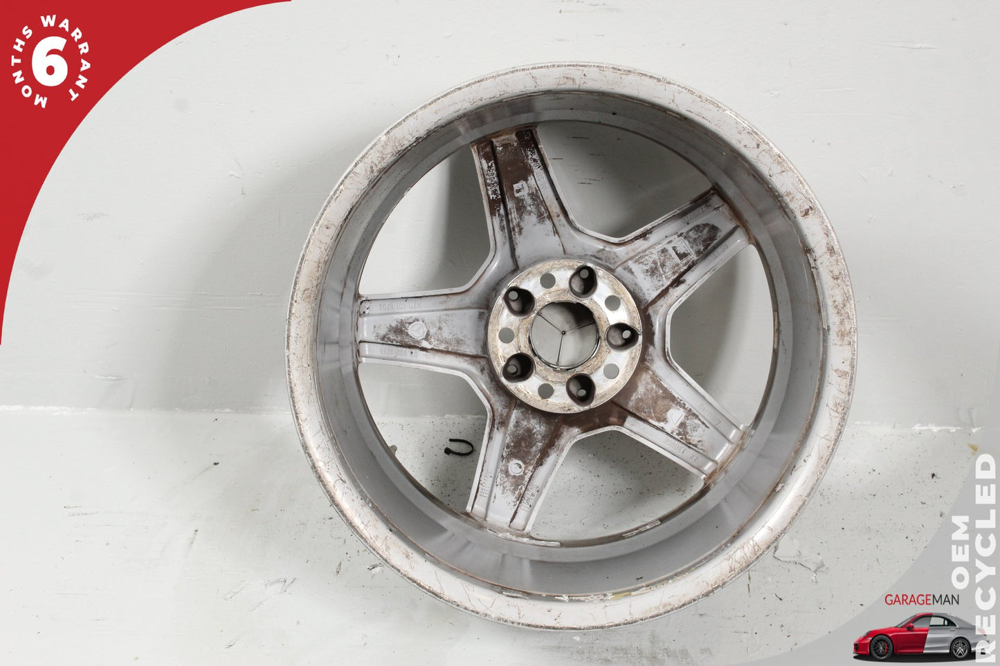 2003-2011 Mercedes W211 E350 E55 AMG Rear Wheel Rim 9JX18H2 ET39 2114016702 OEM