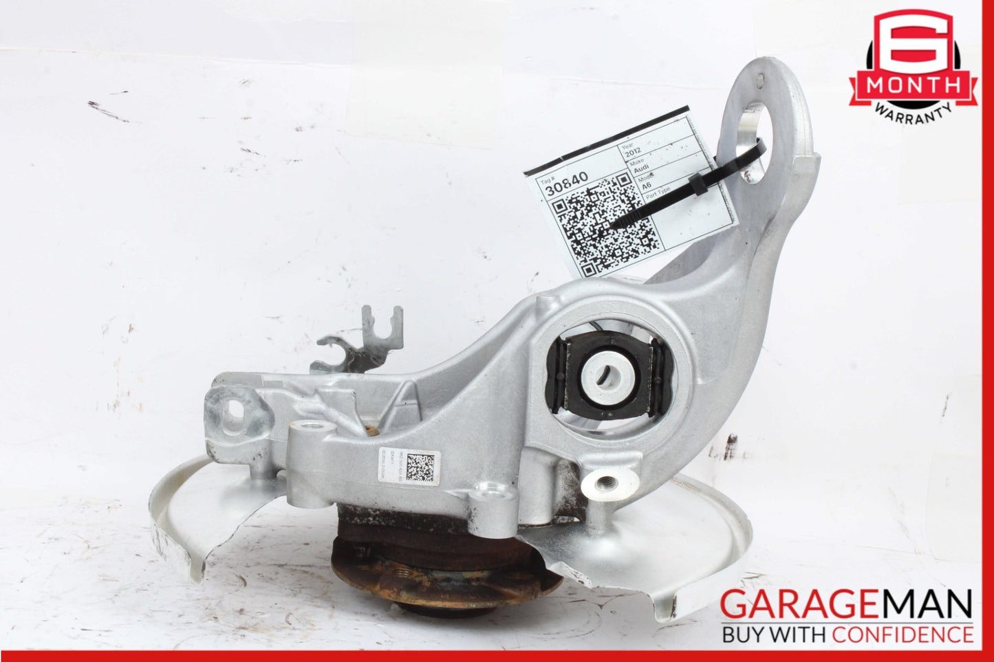 2009-2018 Audi A6 C7 Sedan Rear Right Spindle Knuckle Wheel Hub 8K0505432AR