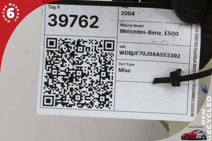 2003-2009 Mercedes W211 E500 Windshield Washer Fluid Reservoir 2118600160 OEM