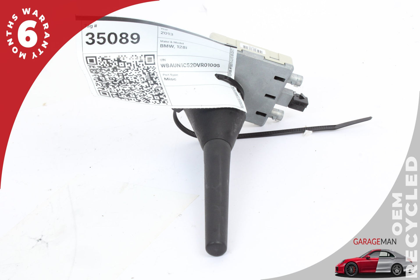 2008-2013 BMW 128i 135i Convertible Radio Antenna Control Module 9127687 OEM