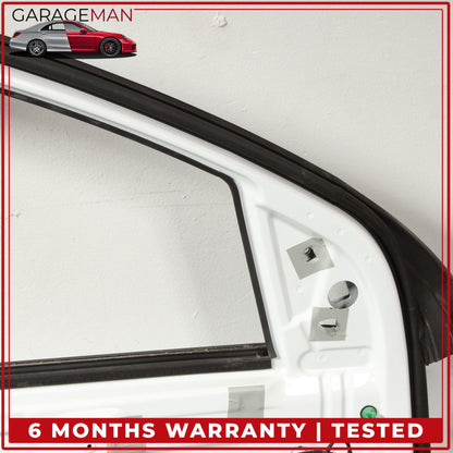 2007-2015 Audi Q7 Front Left Driver Side Door Shell Glacier White Metallic OEM