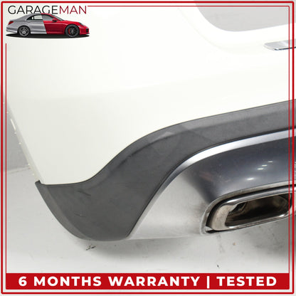 2015-2020 Mercedes X156 GLA250 Rear Bumper Cover Panel Calcite White OEM