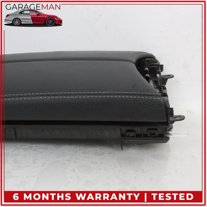 2015-2020 Mercedes W205 C300 Front Center Console Arm Rest Armrest Black OEM