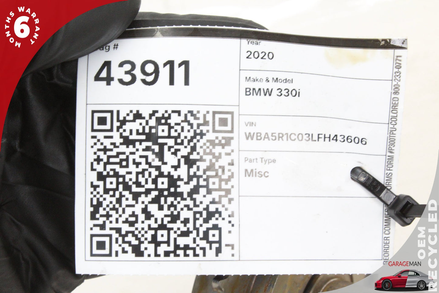 2019-2024 BMW 330i G20 RWD 2.0L Engine Exhaust Camshaft w/ Adjuster 8629907