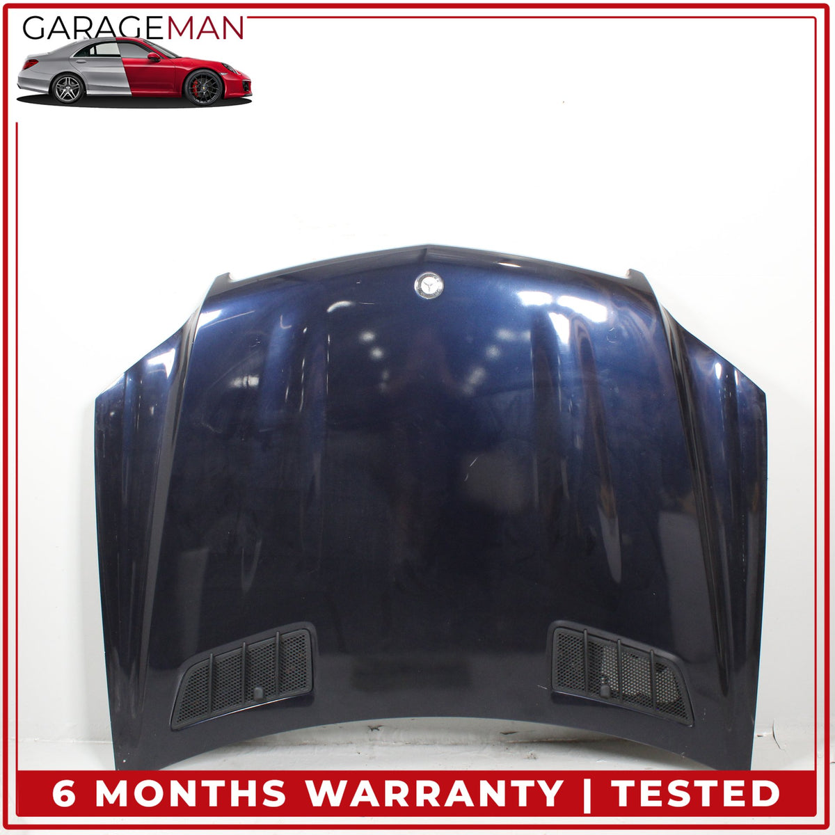 2007-2012 Mercedes X164 GL550 SUV Front Hood Bonnet Panel Tanzanite Blue OEM