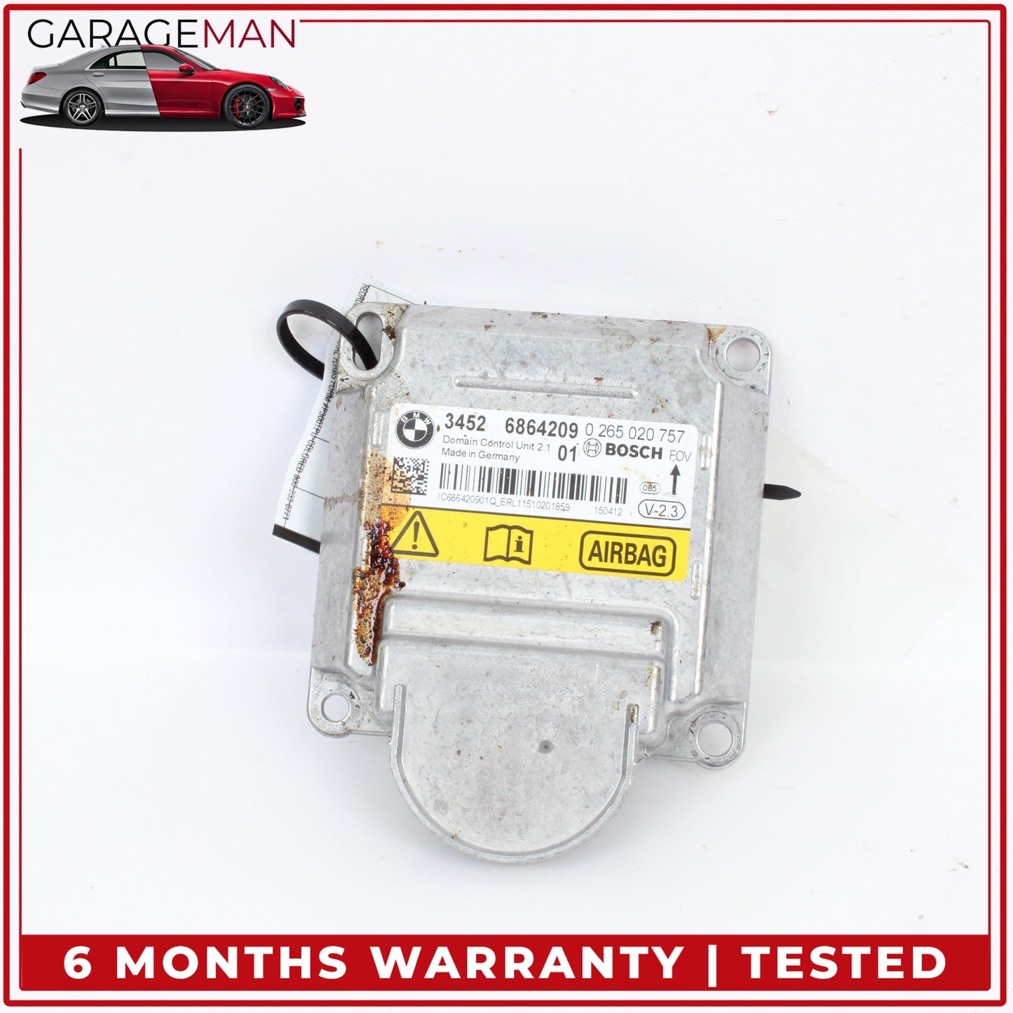 2014-2020 BMW 428i 430i 435i F36 Airbag Airbag Sensor Module Bosch 6864209 OEM