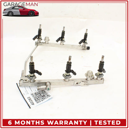 2005-2012 Mercedes W164 ML350 Fuel Injector Rail w/ Injectors 2720700995 OEM