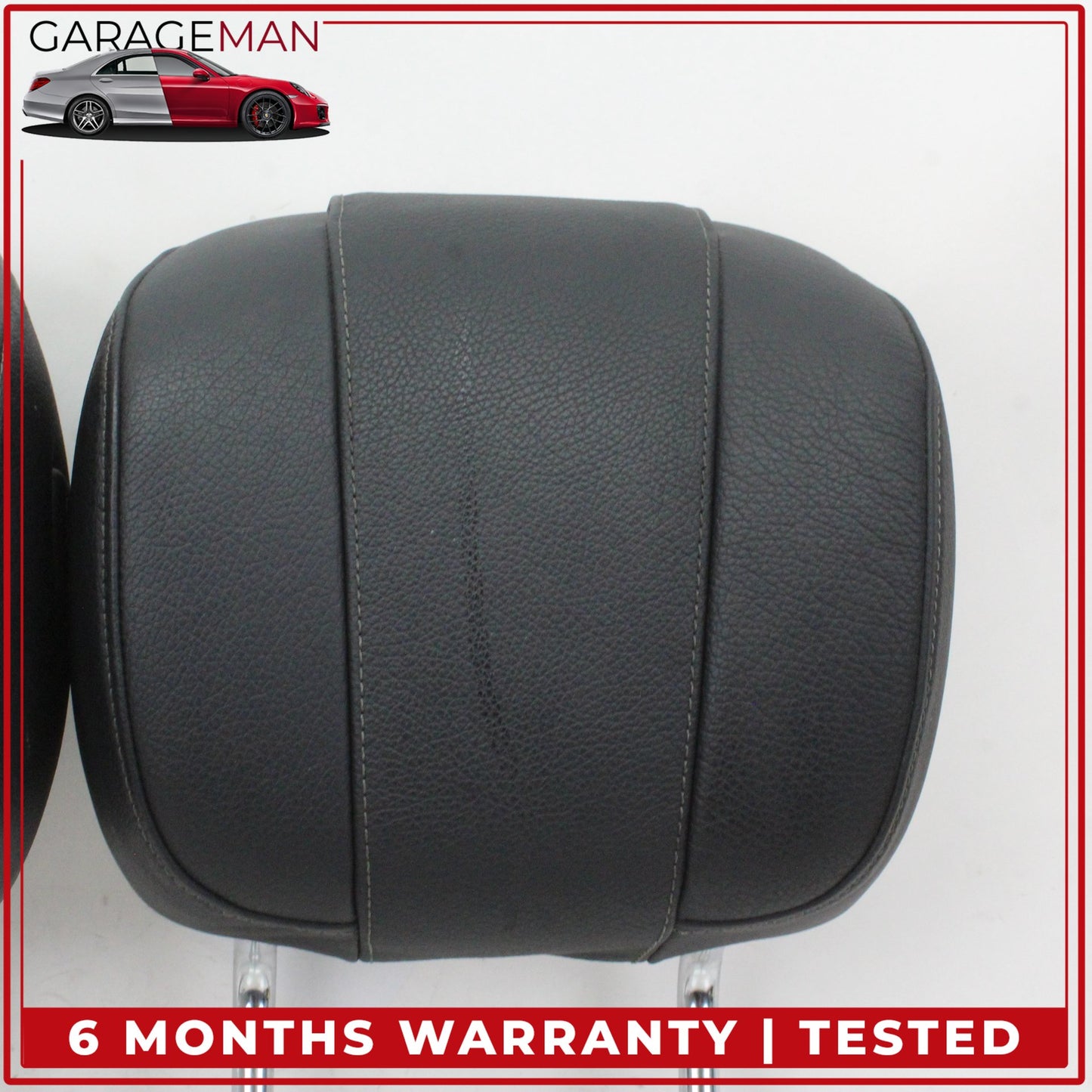 2014-2017 Mercedes W222 S550e Front Left and Right Side Seat Headrest Black OEM