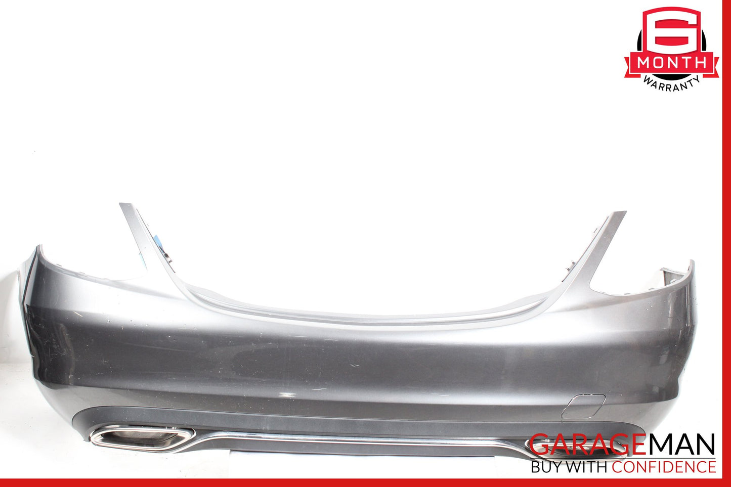 2015-2018 Mercedes W205 C300 C400 Sedan Base Rear Bumper Cover Assembly Gray OEM