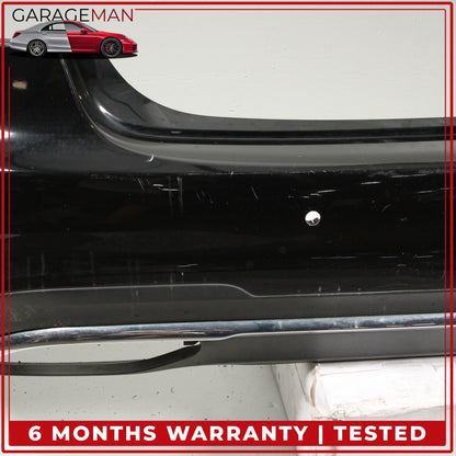 2014-2016 Mercedes W212 E400 E350 Sedan Rear Bumper Cover Black 2128853438 OEM