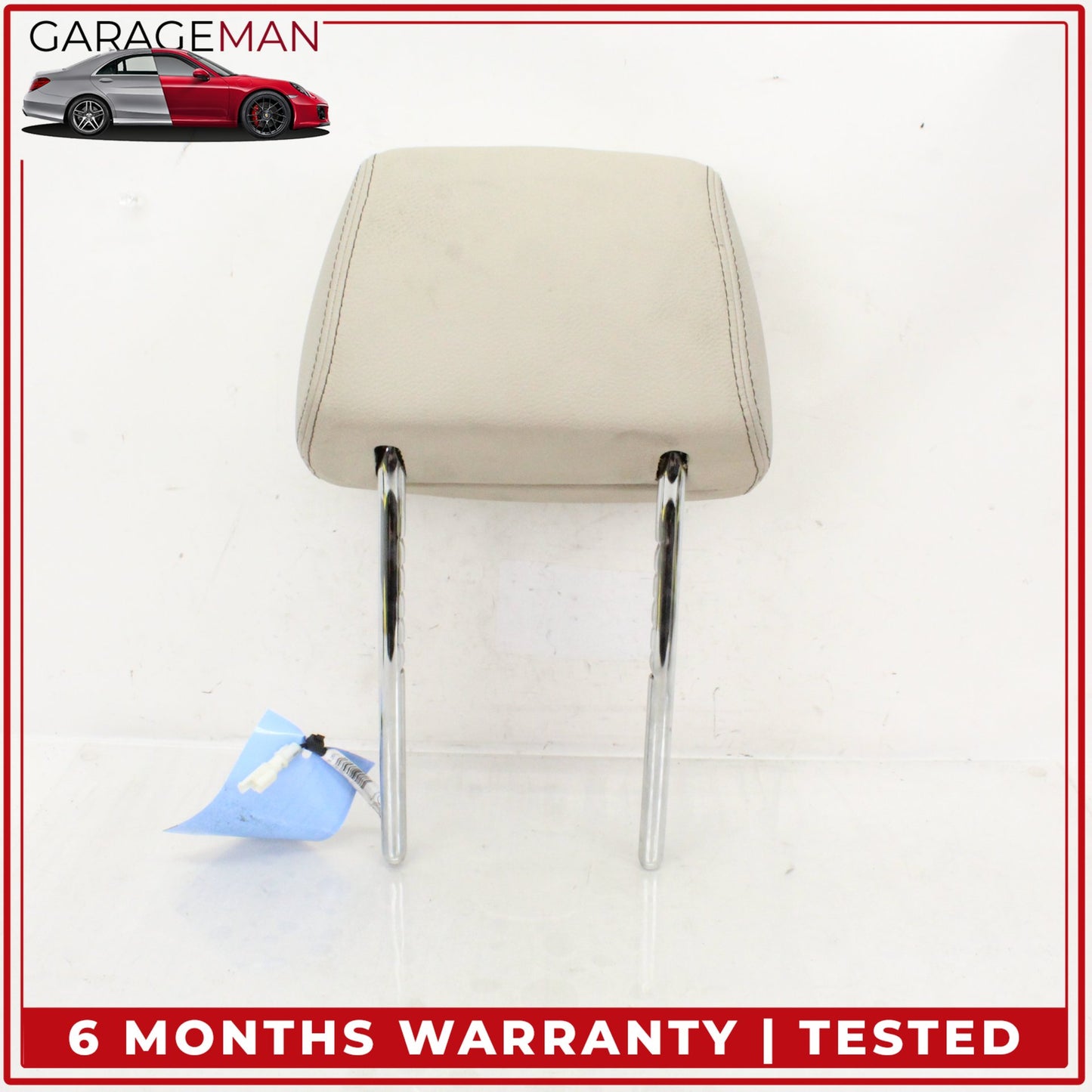 2011-2018 BMW X3 X4 F25 SUV Front Left or Right Side Seat Head Rest Beige OEM