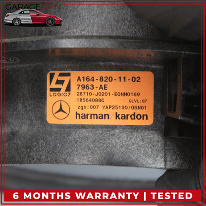 2006-2013 Mercedes W164 ML350 Rear Left and Right Side Door Speaker Set OEM