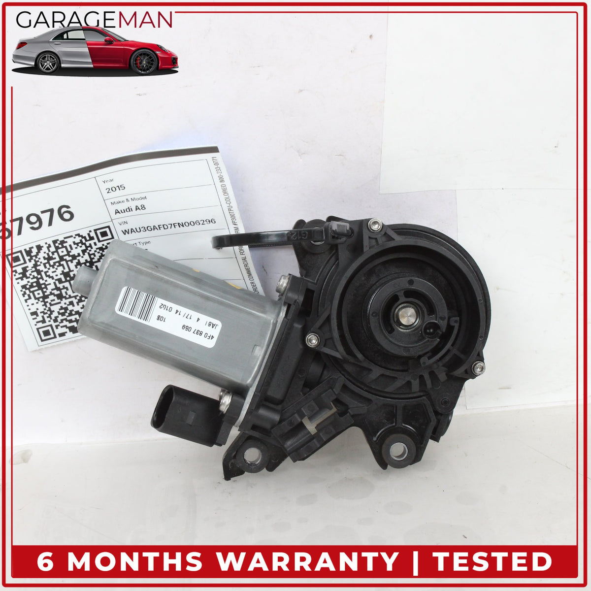 2011-2018 Audi A8 S8 Front or Rear Left Side Door Soft Close Motor 4F0837059 OEM