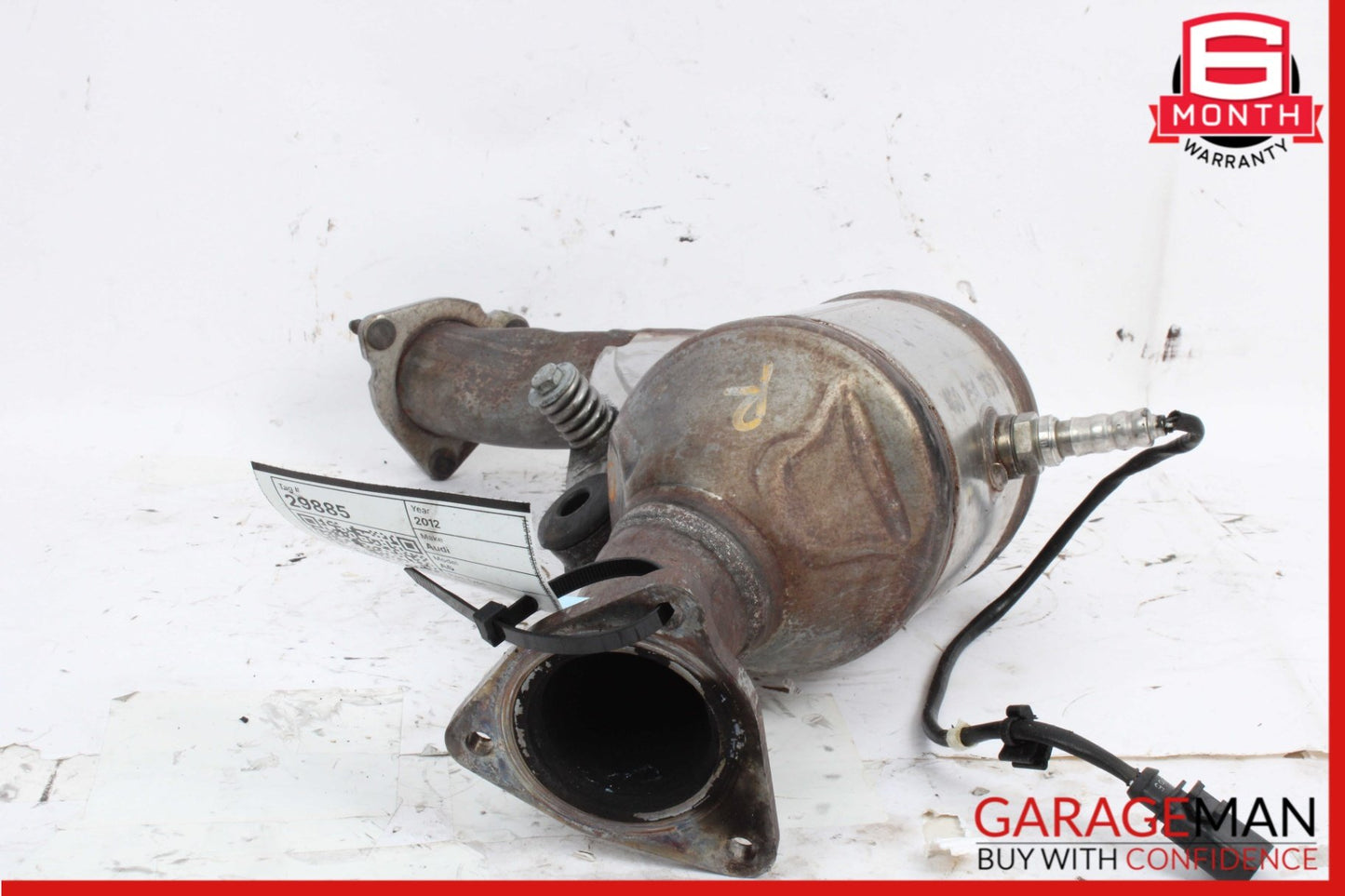 2012-2015 Audi A6 C7 Sedan Front Right Exhaust System Pipe Tube 4G0131703K