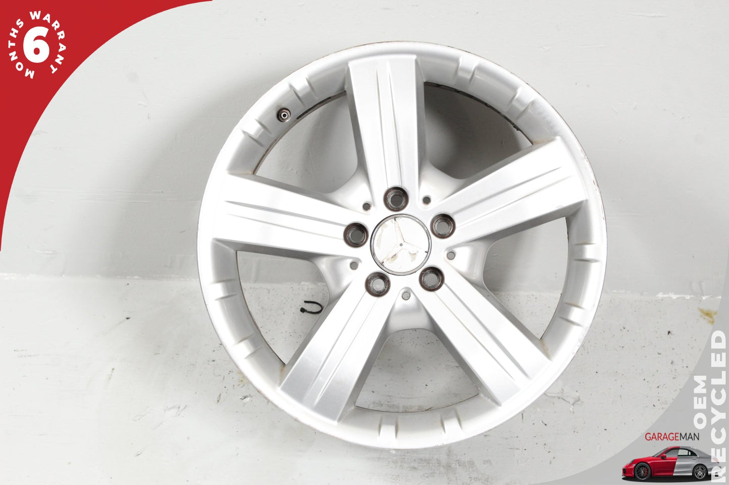 2007-2012 Mercedes X164 GL450 GL320 8 X 18" R18 Wheel Rim Silver 1644010602 OEM