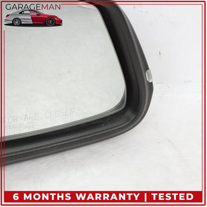 2012-2018 BMW 320i Front Right Side Door Rear View Mirror Blue Metallic OEM