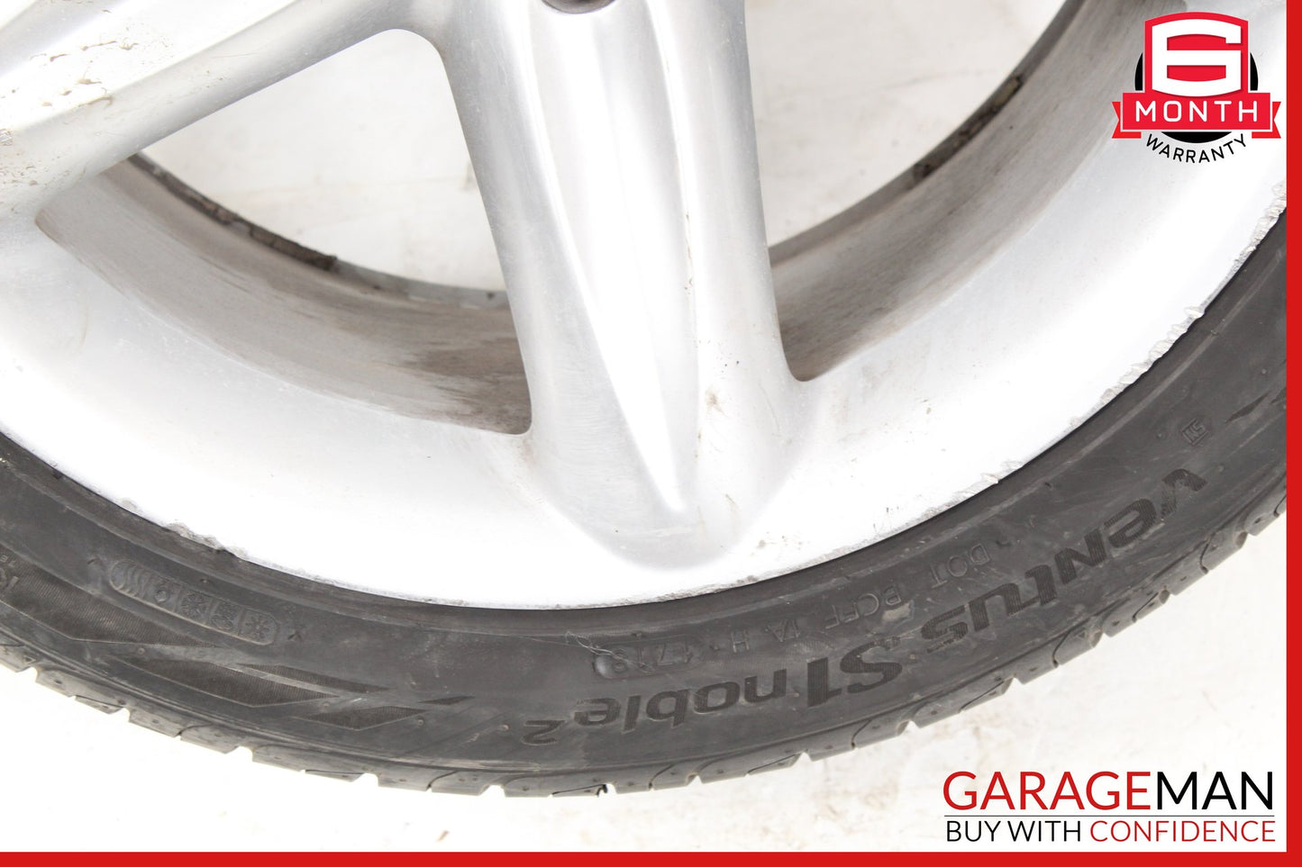 2003-2006 Mercedes R230 SL500 5 Spoke Rear Wheel Rim w/ Tire 9.5JX18H2 ET40 OEM