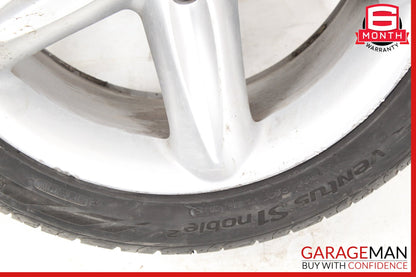 2003-2006 Mercedes R230 SL500 5 Spoke Rear Wheel Rim w/ Tire 9.5JX18H2 ET40 OEM