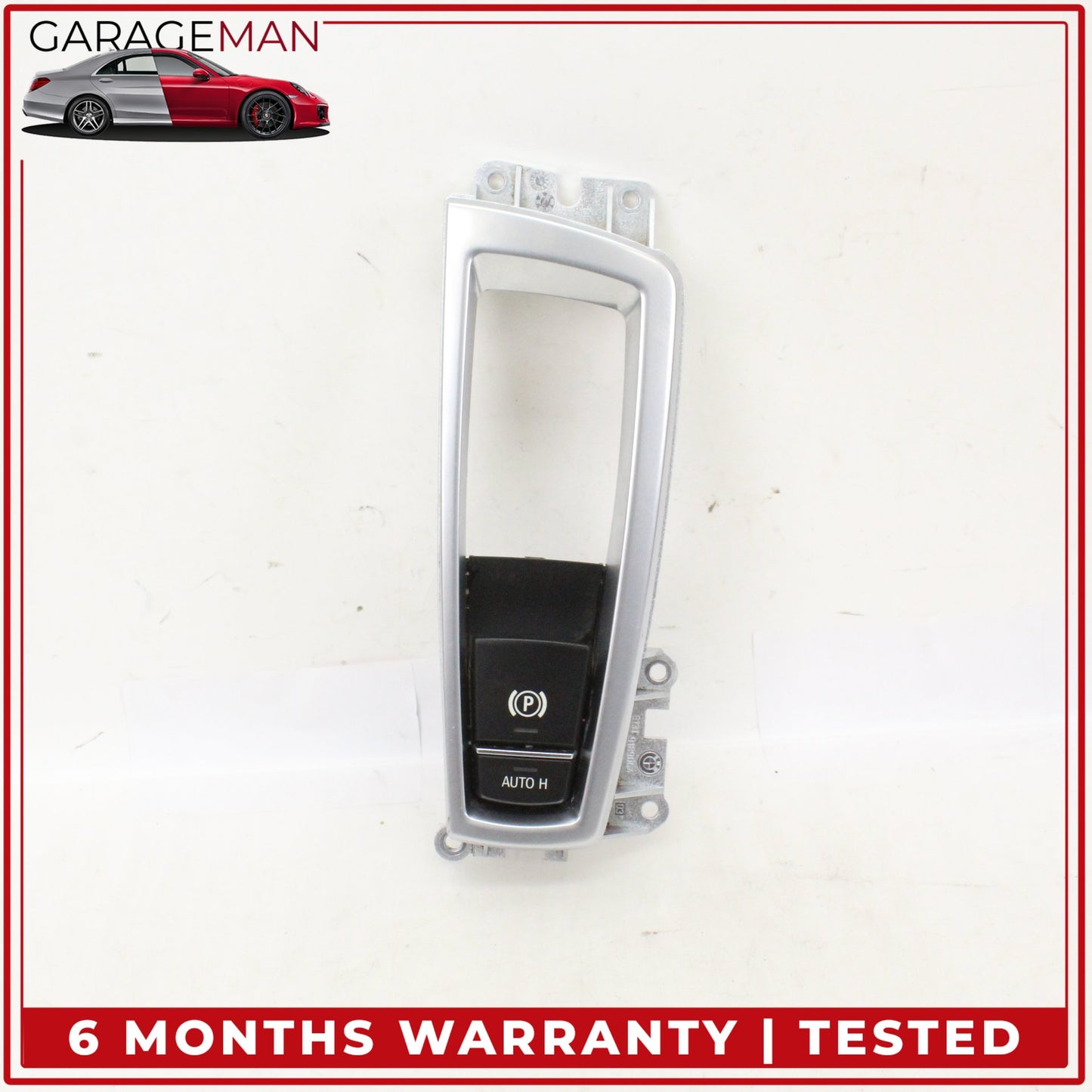 2012-2018 BMW 650i 640i Parking Brake Control Switch w/ Trim 9318730 OEM