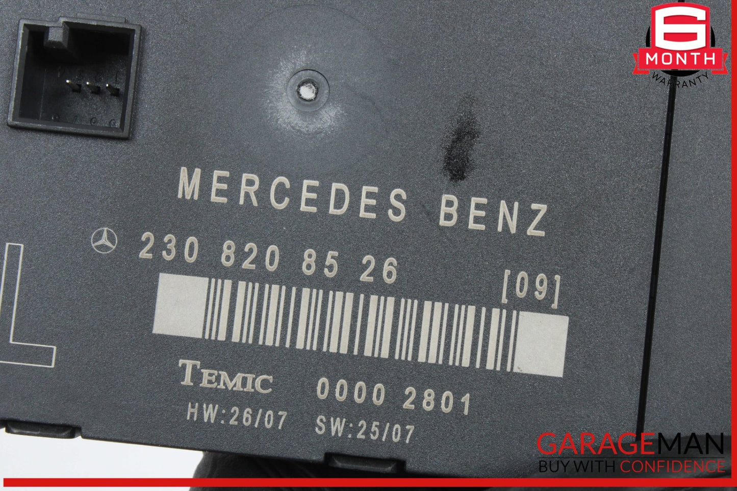 2003-2012 Mercedes-Benz SL550 R230 Left Front Door Control Module 2308208526 OEM