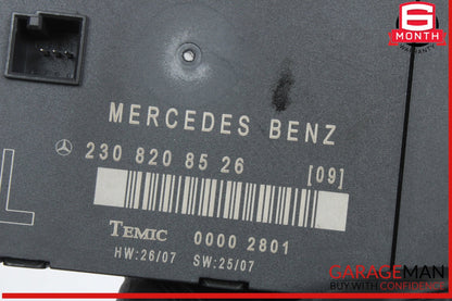 2003-2012 Mercedes-Benz SL550 R230 Left Front Door Control Module 2308208526 OEM