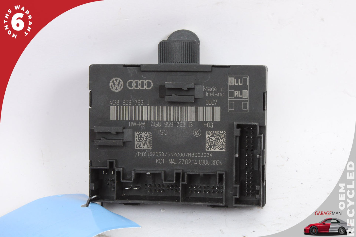 2012-2018 Audi A6 A7 Front Left Side Door Control Module Unit 4G8959793J OEM