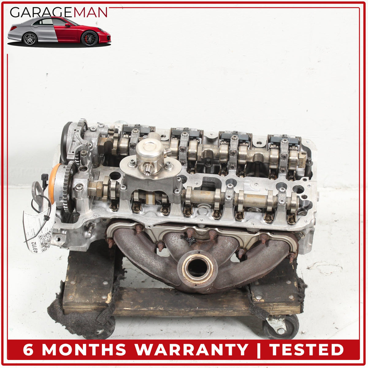 2013-2019 BMW 650i F06 AWD 4.4L Right Cylinder Head 7604875 OEM