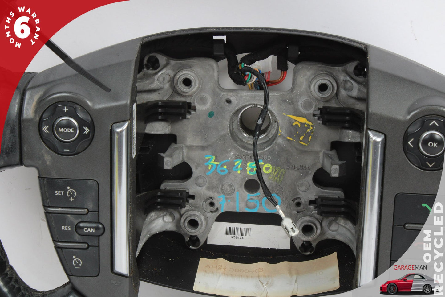 2010-2011 Land Rover LR4 SUV Heated Steering Wheel w/ Switches AH223600KB OEM