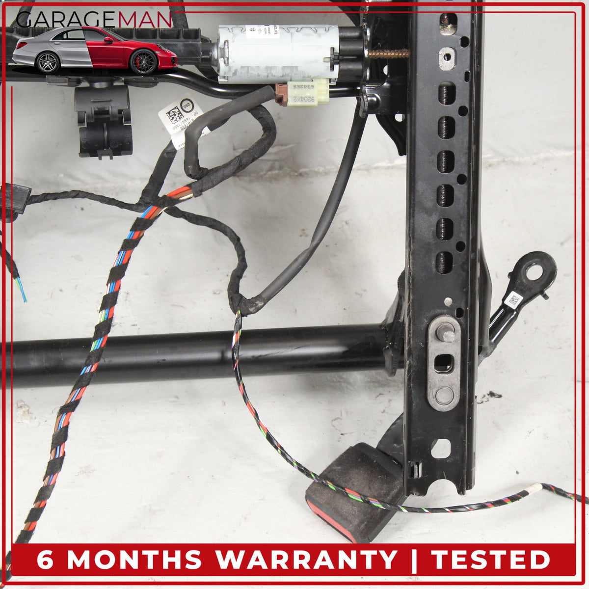 2017-2025 Audi Q7 Q8 Front Right Side Seat Track Rail Frame w/ Motors OEM