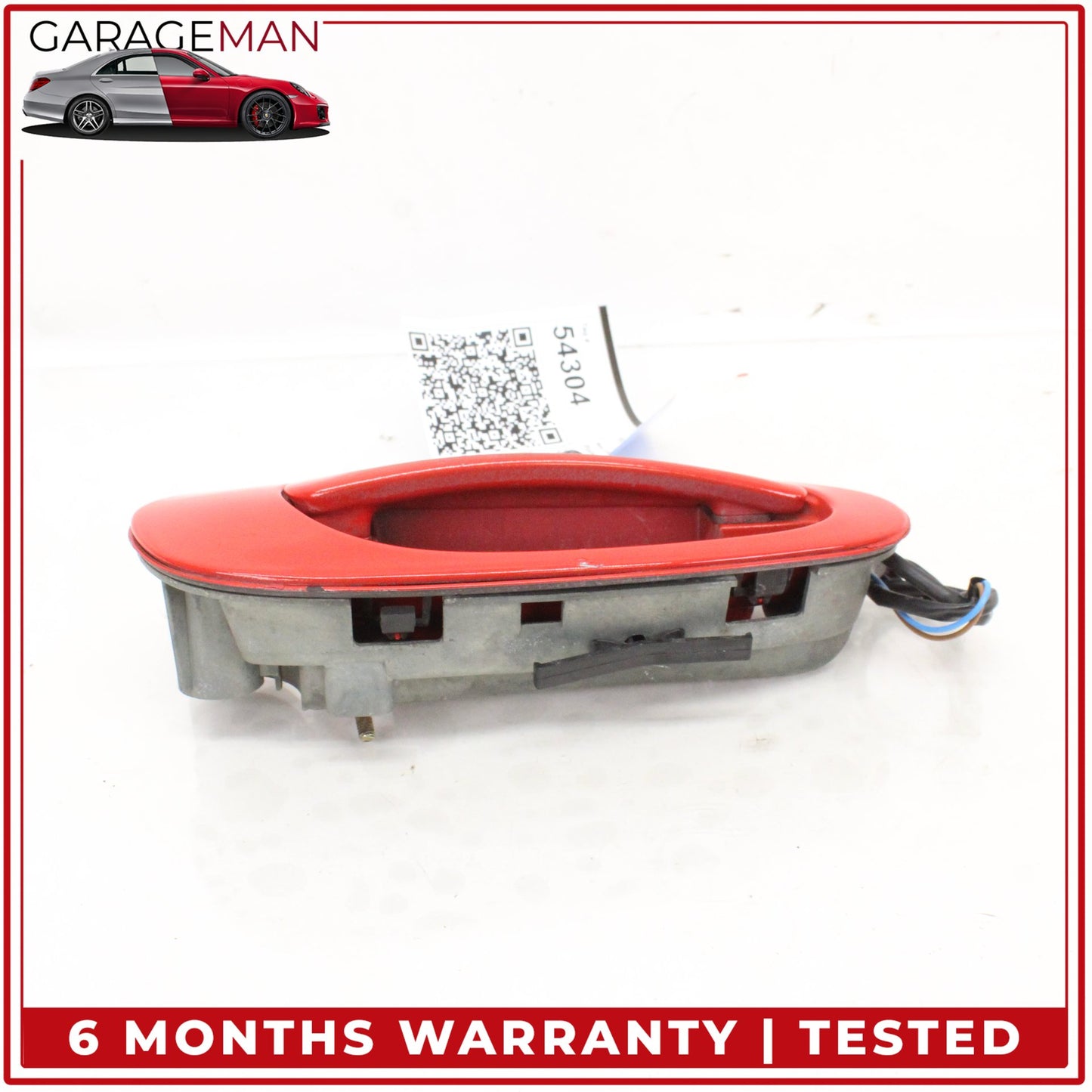 1997-2005 Porsche 911 996 Front Right Side Exterior Door Handle Red OEM